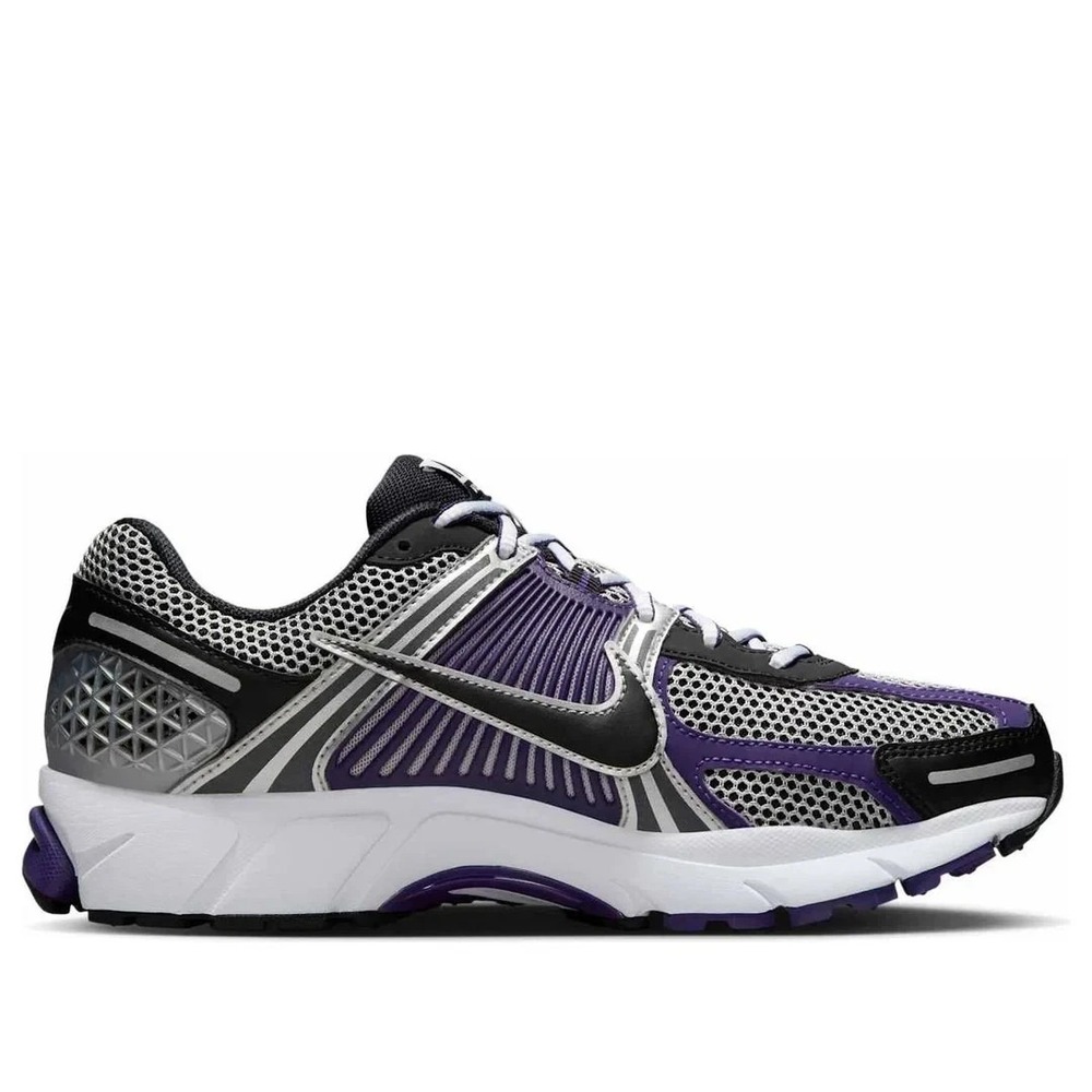 Nike Air Zoom Vomero 5 Mens Sz 9.5 Metallic Silver Court Purple Black IM2220-095